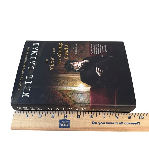 Neil Gaiman The View From The Cheap Seats Selected Hardcover Book 1st Edition - Picture 3 of 10